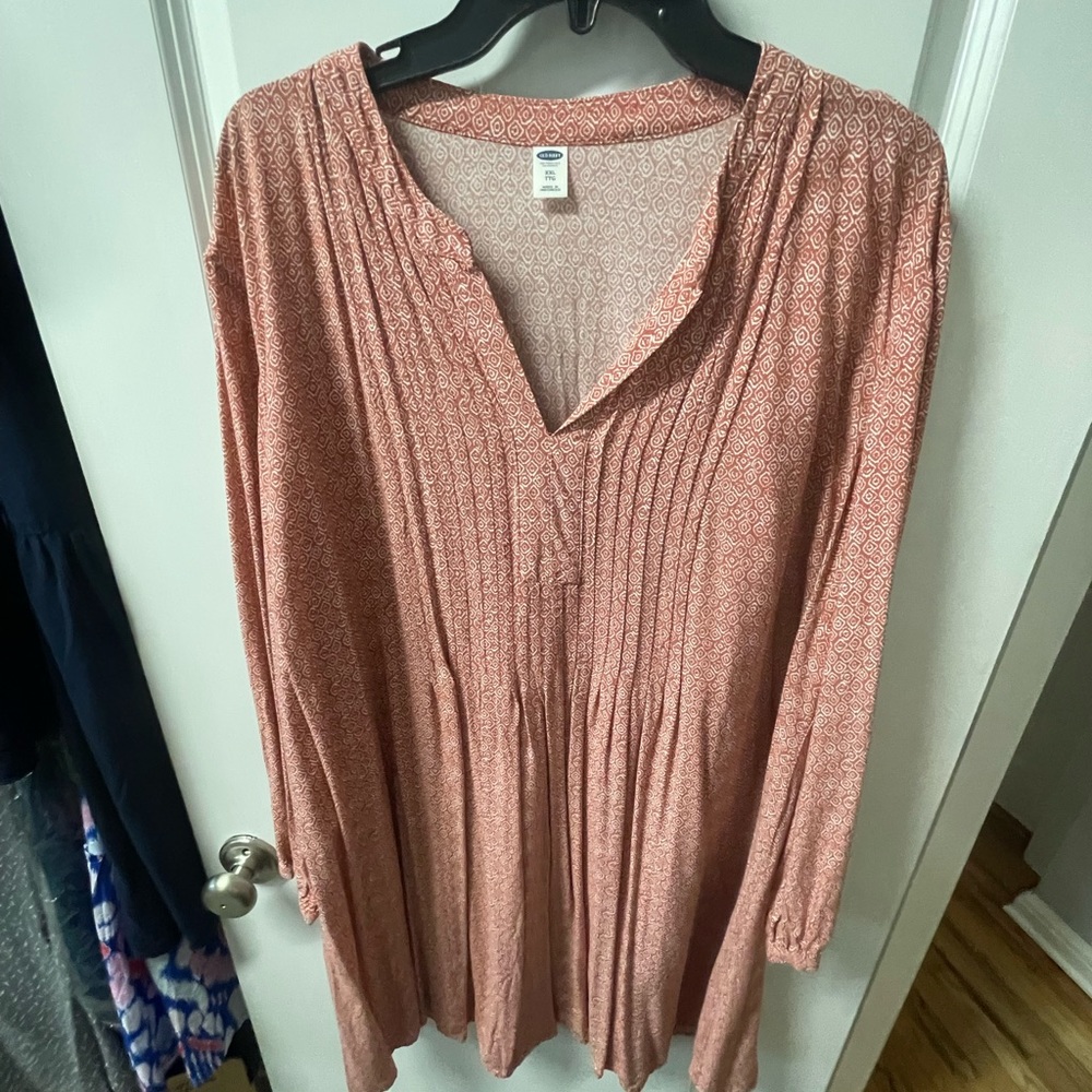 Old Navy, women’s long sleeve tunic dress, 3XL